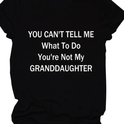 Kadın Baskılı Tişört Kısa Kol Bisiklet Yaka T-shirt - Siyah Kadın Baskılı Tişört Kısa Kol Bisiklet Yaka T-shirt - Siyah