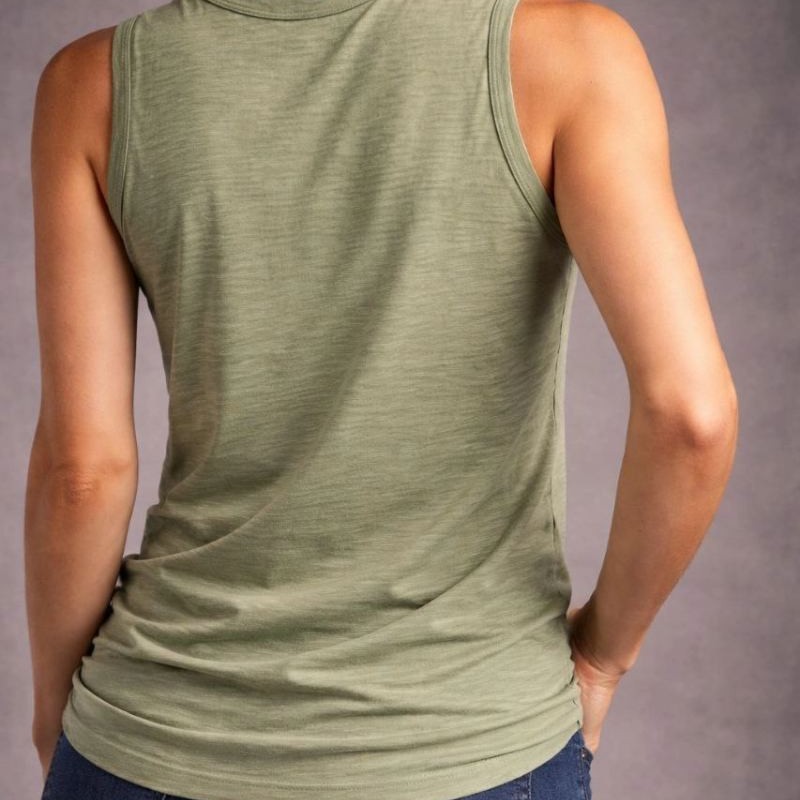 Kadın Flamlı Kumaş Kolsuz Atlet Günlük Fitness Spor T-Shirt - Yeşili Kadın Flamlı Kumaş Kolsuz Atlet Günlük Fitness Spor T-Shirt - Yeşili