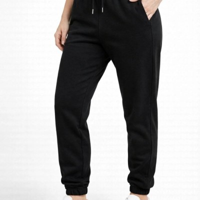Kadın Jogger Eşofman Altı , Cepli, Paça Lastilkl ,Spor Pantolon - Siyah Kadın Jogger Eşofman Altı , Cepli, Paça Lastilkl ,Spor Pantolon - Siyah
