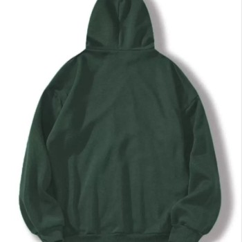 Kadın Kapüşonlu Kanguru Cepli 3 İplik Pamuklu Düz Hoodie Sweatshirt - Haki Kadın Kapüşonlu Kanguru Cepli 3 İplik Pamuklu Düz Hoodie Sweatshirt - Haki