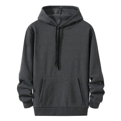 Kadın Kapüşonlu Kanguru Cepli 3 İplik Pamuklu Oversize Hoodie Sweatshirt - Füme Kadın Kapüşonlu Kanguru Cepli 3 İplik Pamuklu Oversize Hoodie Sweatshirt - Füme