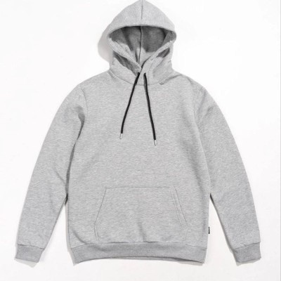 Kadın Kapüşonlu Kanguru Cepli 3 İplik Pamuklu Oversize Hoodie Sweatshirt - Gri Kadın Kapüşonlu Kanguru Cepli 3 İplik Pamuklu Oversize Hoodie Sweatshirt - Gri