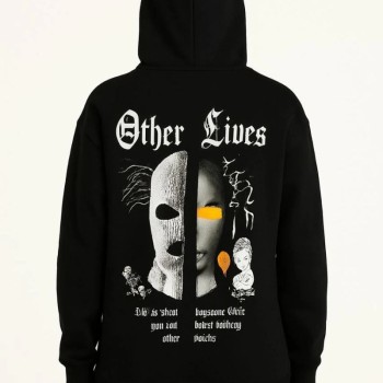 Kadın Kapüşonlu Kanguru Cepli Sweatshirt 3 İplik Pamuklu Baskılı Hoodie - Siyah Kadın Kapüşonlu Kanguru Cepli Sweatshirt 3 İplik Pamuklu Baskılı Hoodie - Siyah