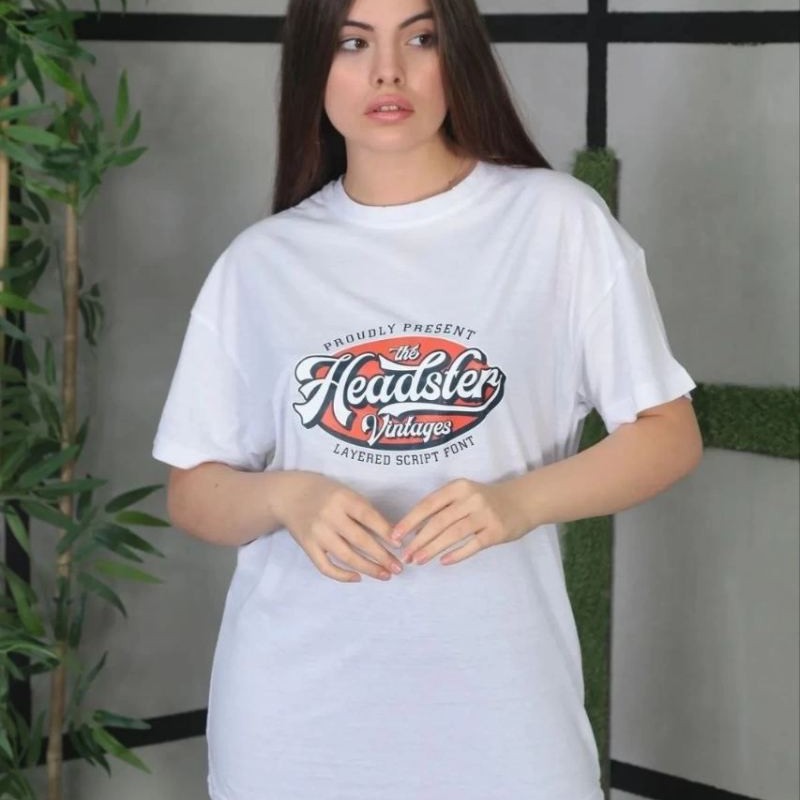Kadın Kısa Kol Yazlık Tişört Bisiklet Yaka Baskılı Oversize T-Shirt - Beyaz Kadın Kısa Kol Yazlık Tişört Bisiklet Yaka Baskılı Oversize T-Shirt - Beyaz