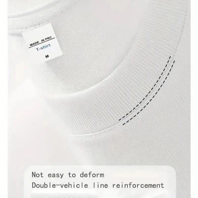Kadın Kısa Kol Yazlık Tişört Bisiklet Yaka Baskılı Oversize T-Shirt - Beyaz Kadın Kısa Kol Yazlık Tişört Bisiklet Yaka Baskılı Oversize T-Shirt - Beyaz