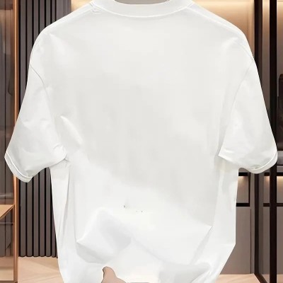 Kadın Kısa Kol Yazlık Tişört Bisiklet Yaka Baskılı Oversize T-Shirt - Beyaz Kadın Kısa Kol Yazlık Tişört Bisiklet Yaka Baskılı Oversize T-Shirt - Beyaz