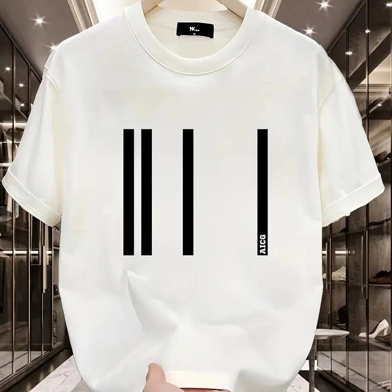 Kadın Kısa Kol Yazlık Tişört Bisiklet Yaka Baskılı Oversize T-Shirt - Beyaz Kadın Kısa Kol Yazlık Tişört Bisiklet Yaka Baskılı Oversize T-Shirt - Beyaz