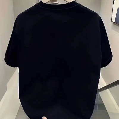 Kadın Kısa Kol Yazlık Tişört Bisiklet Yaka Baskılı Oversize T-Shirt - Siyah Kadın Kısa Kol Yazlık Tişört Bisiklet Yaka Baskılı Oversize T-Shirt - Siyah