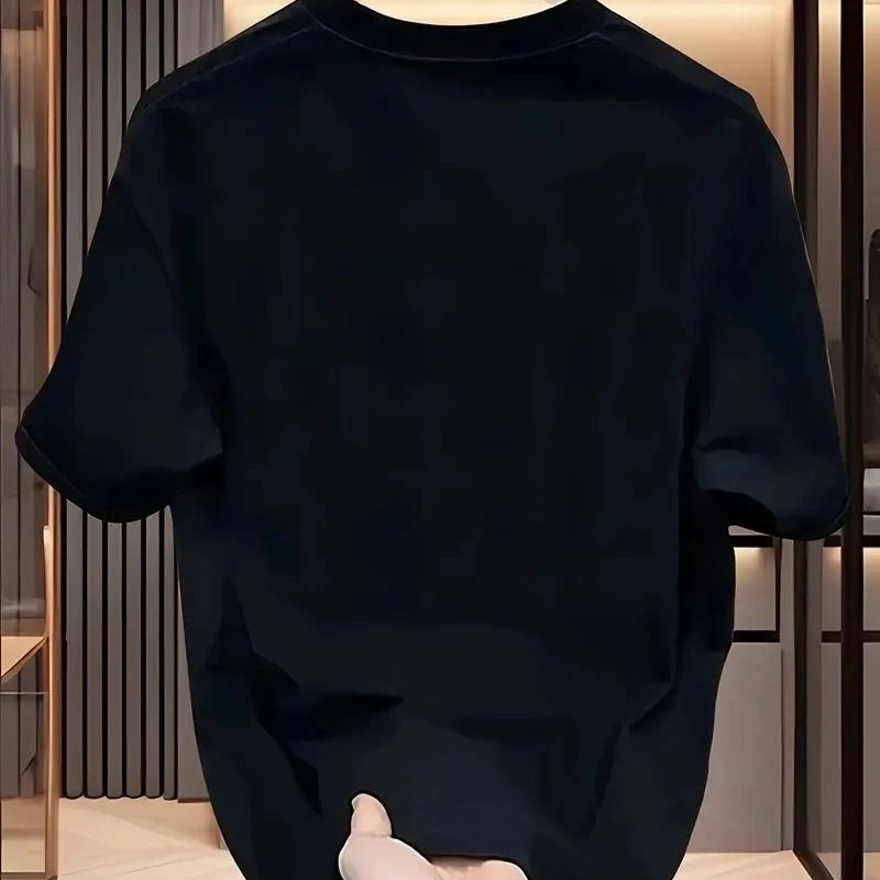 Kadın Kısa Kol Yazlık Tişört Bisiklet Yaka Baskılı Oversize T-Shirt - Siyah Kadın Kısa Kol Yazlık Tişört Bisiklet Yaka Baskılı Oversize T-Shirt - Siyah