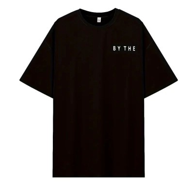 Kadın Kısa Kol Yazlık Tişört Bisiklet Yaka Okyanus Baskılı T-Shirt - Siyah Kadın Kısa Kol Yazlık Tişört Bisiklet Yaka Okyanus Baskılı T-Shirt - Siyah