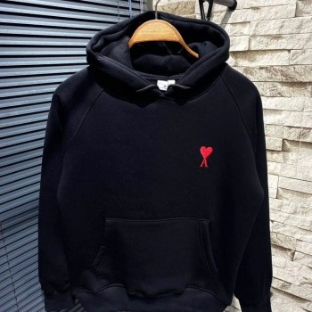 Kadın Oversize Kapüşonlu Cepli KALP Baskılı 3 İplik Pamuklu Hoodie Sweatshirt - Siyah Kadın Oversize Kapüşonlu Cepli KALP Baskılı 3 İplik Pamuklu Hoodie Sweatshirt - Siyah
