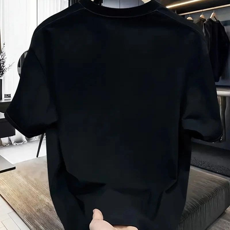 Kadın T-Shirt Bisiklet Yaka Kısa kol Baskılı Tişört - Siyah Kadın T-Shirt Bisiklet Yaka Kısa kol Baskılı Tişört - Siyah