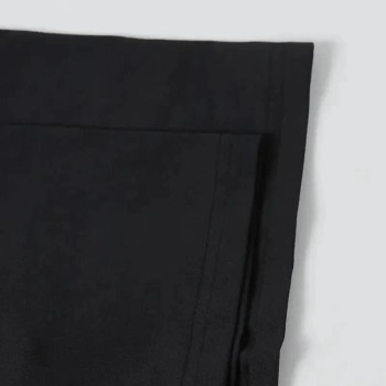 Kadın T-Shirt Ördek Baskılı Bisiklet Yakalı Kısa kol Tişört - Siyah Kadın T-Shirt Ördek Baskılı Bisiklet Yakalı Kısa kol Tişört - Siyah
