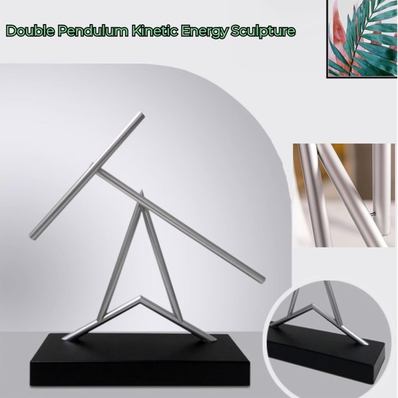 Kaos Sarkaç Pilli Newton Denge Beşiği Kaos Sarkaç Pilli Newton Denge Beşiği