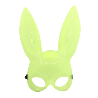Karanlıkta Yanan Glow Floresan Tavşan Maskesi Karanlıkta Yanan Glow Floresan Tavşan Maskesi