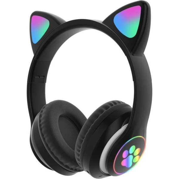 Kedi Figürlü Bluetooth Kulaklık