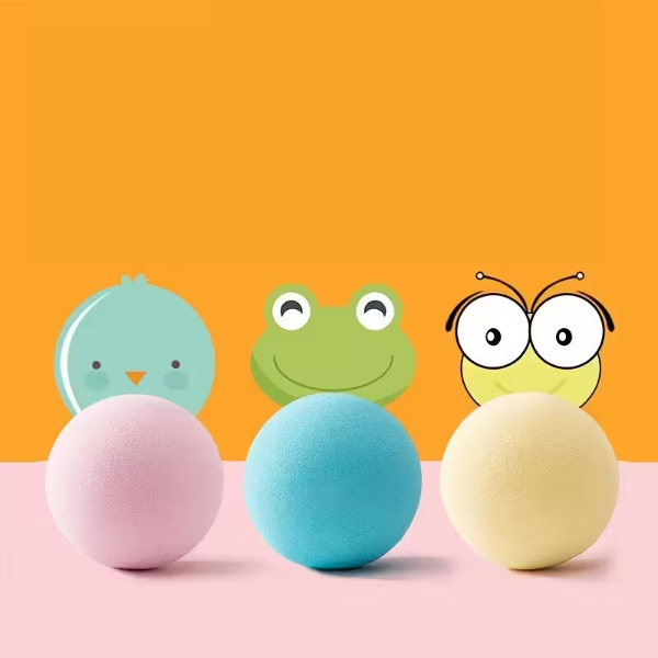 Kedi Otlu 3 Sesli İnteraktif Top Kedi Oyuncağı Kedi Otlu 3 Sesli İnteraktif Top Kedi Oyuncağı