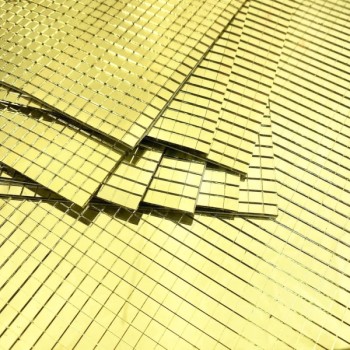 Kendinden Yapışkanlı Aynalı Kare Gold Sticker 30x30 Cm Kendinden Yapışkanlı Aynalı Kare Gold Sticker 30x30 Cm
