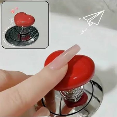 Klozet Sifon Tuşu Kalp Tasarımlı Klozet Sifon Tuşu Kalp Tasarımlı
