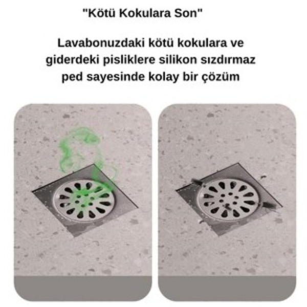 Koku Önleyici Silikon Gider Kapağı Koku Önleyici Silikon Gider Kapağı