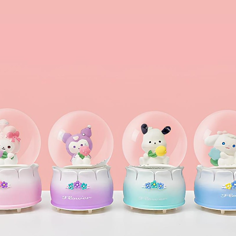Kuromi Işıklı Kar Küresi 9 Cm Kuromi Işıklı Kar Küresi 9 Cm