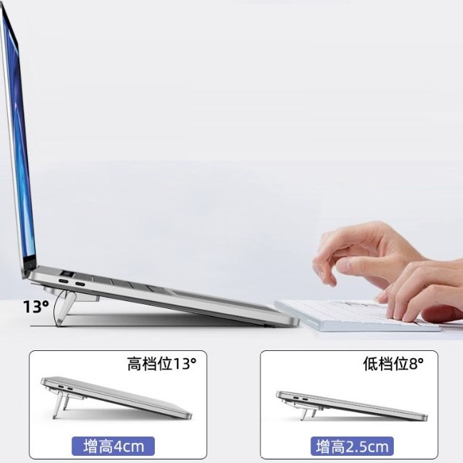 Laptop Standı 2 Kademeli Yükseltme Ayarlı - 2 Adet Laptop Standı 2 Kademeli Yükseltme Ayarlı - 2 Adet