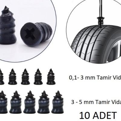 Lastik Tamir Kiti Kauçuk Vida Seti Lastik Tamir Kiti Kauçuk Vida Seti