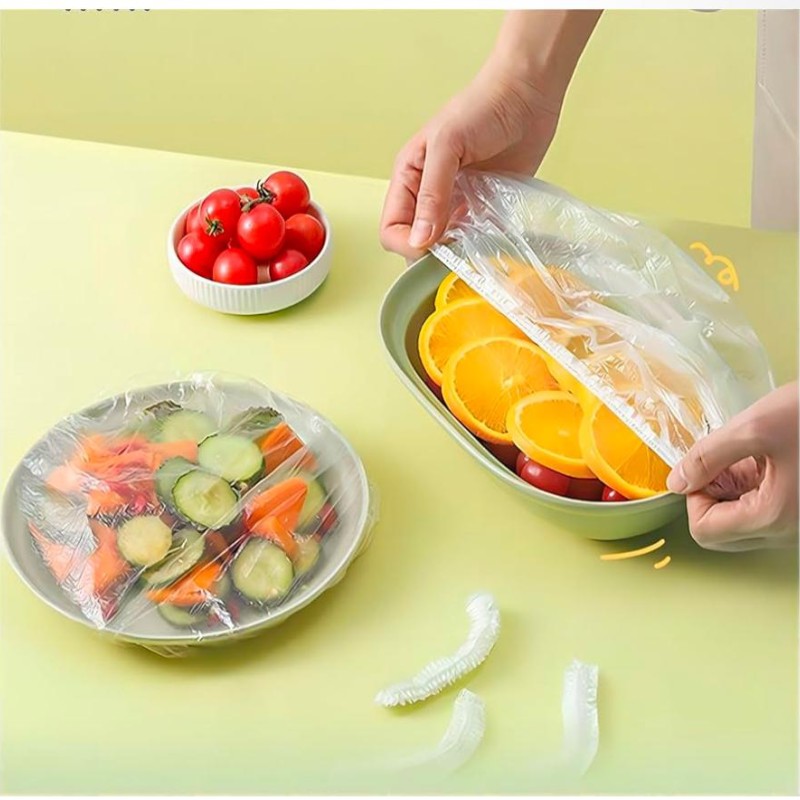 Lastikli Tencere Ve Tabak Bonesi 100 Adet (22cm) Lastikli Tencere Ve Tabak Bonesi 100 Adet (22cm)