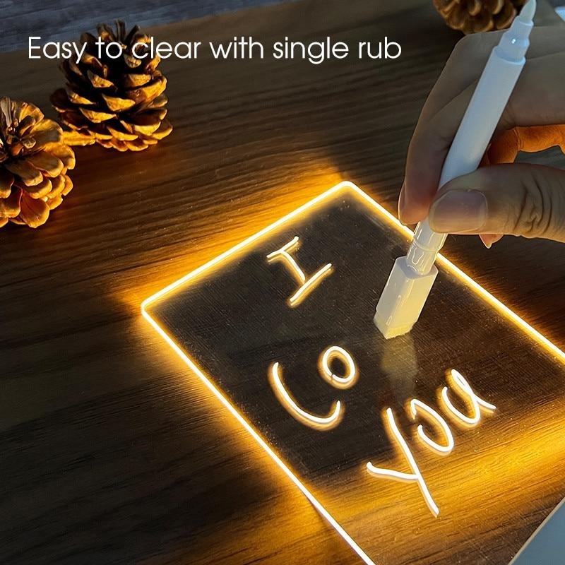 Led Çizim Tableti Gece Lambası Led Çizim Tableti Gece Lambası