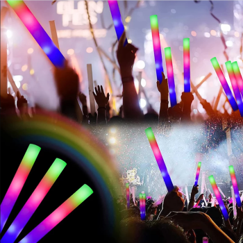 Led Işıklı Rengarenk Sünger Parti Çubuk Led Işıklı Rengarenk Sünger Parti Çubuk