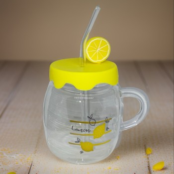 Limon Tasarımlı Kupa Bardak Limon Tasarımlı Kupa Bardak