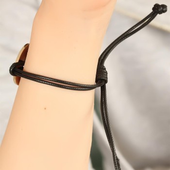 LOVE (Aşık) Siyah Deri İpli Unisex Mood Bileklik LOVE (Aşık) Siyah Deri İpli Unisex Mood Bileklik