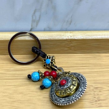 Mantra Çarkı Şans Anahtarlık Mantra Çarkı Şans Anahtarlık