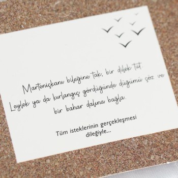 Marteniçka Bileklik 2'li Nazar ve Kalp Model