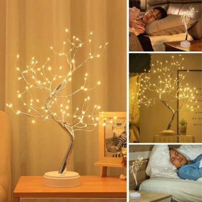 Masaüstü Peri LED Ağaç Lamba Masaüstü Peri LED Ağaç Lamba