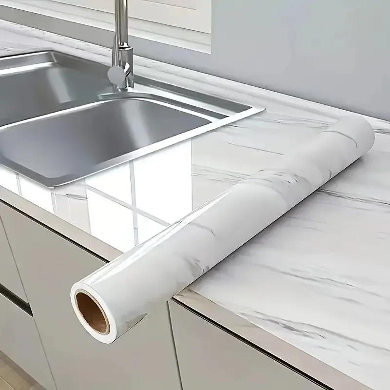 Mermer Desenli Kaplama Kağıdı 5 Metre Mermer Desenli Kaplama Kağıdı 5 Metre