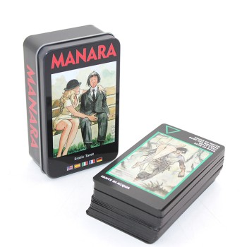 Metal Kutulu Tarot Kartı Manara Metal Kutulu Tarot Kartı Manara