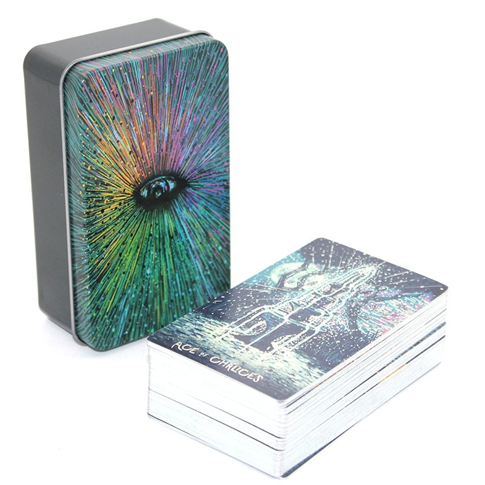 Metal Kutulu Tarot Kartı Prisma Metal Kutulu Tarot Kartı Prisma