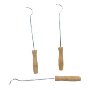 Metal Soba Kapak Açacağı - Ahşap Saplı - Güvenli Kullanım Metal Soba Kapak Açacağı - Ahşap Saplı - Güvenli Kullanım