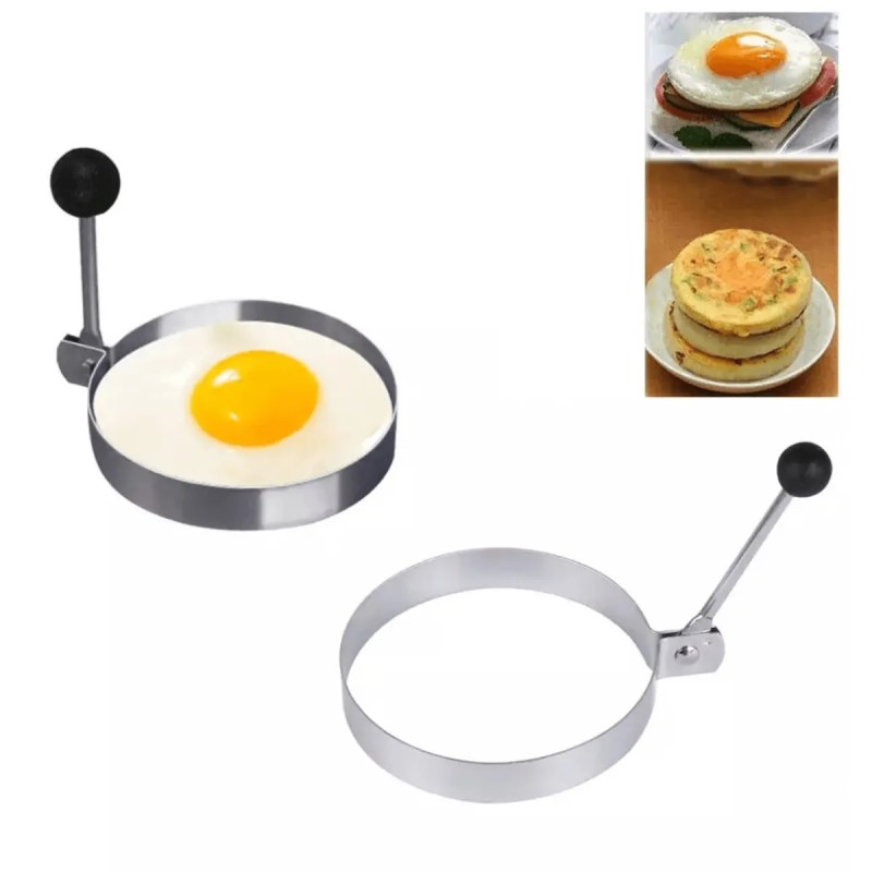 Metal Yuvarlak Omlet Krep Kalıbı Metal Yuvarlak Omlet Krep Kalıbı