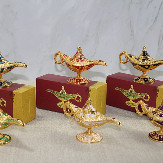 Mineli Metal Alaaddin Lambası Model 4 Mineli Metal Alaaddin Lambası Model 4