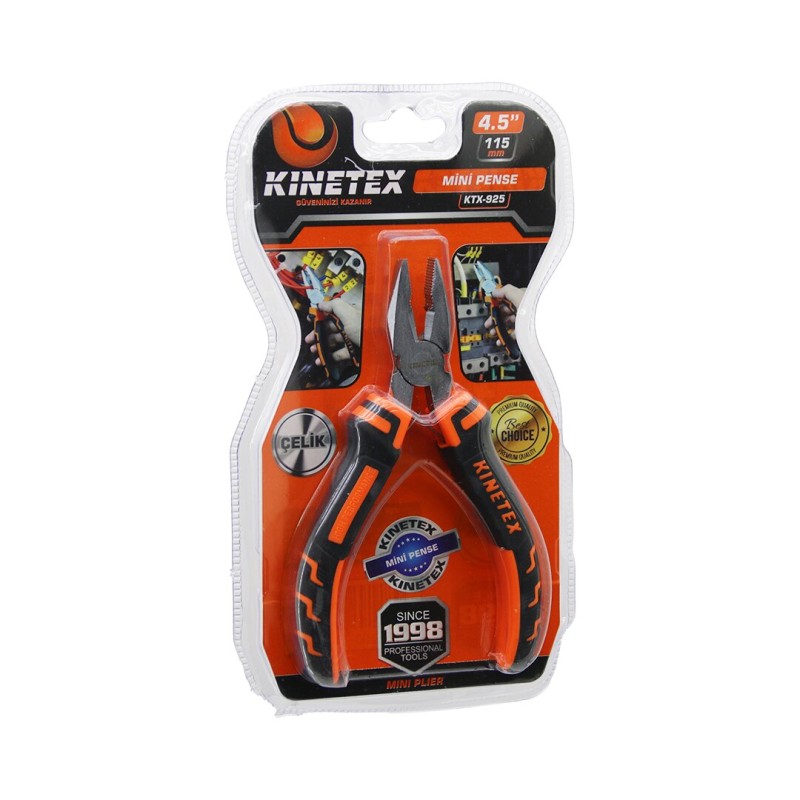 Mini Çelik Pense - 4.5 İnç - 115 mm - Yaylı Mini Çelik Pense - 4.5 İnç - 115 mm - Yaylı
