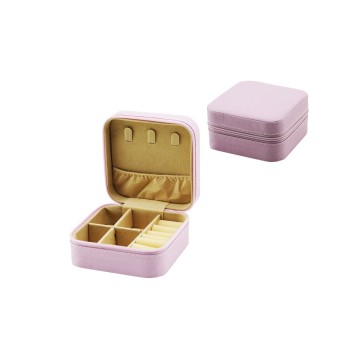 Mini Fermuarlı Takı Kutusu - Çanta Model - Suni Deri Mini Fermuarlı Takı Kutusu - Çanta Model - Suni Deri