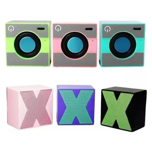 Mini Taşınabilir Hoparlör - Type C (USB-C) Şarj - Güçlü Bass - Küp Tasarım Mini Taşınabilir Hoparlör - Type C (USB-C) Şarj - Güçlü Bass - Küp Tasarım
