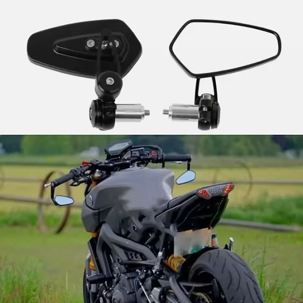 Motosiklet Gidon Aynası Siyah Tak Kullan Motosiklet Gidon Aynası Siyah Tak Kullan