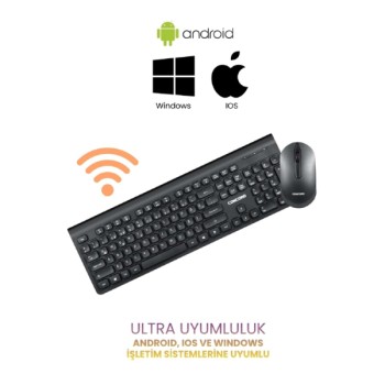 Multimedya Q Klavye Ve Mouse Seti Multimedya Q Klavye Ve Mouse Seti