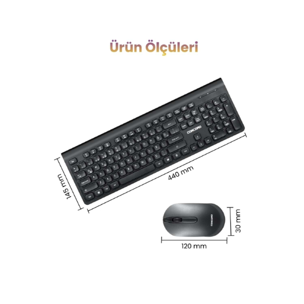 Multimedya Q Klavye Ve Mouse Seti Multimedya Q Klavye Ve Mouse Seti