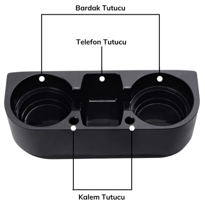 Oto Koltuk Yanı Bardak Tutucu Organizer Oto Koltuk Yanı Bardak Tutucu Organizer