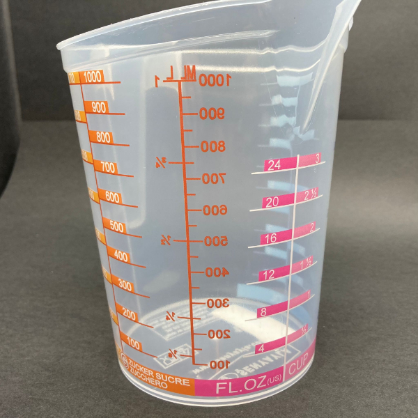 Özel Ölçü Kabı 1 Litre Özel Ölçü Kabı 1 Litre