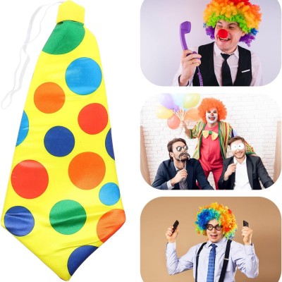 Palyaço Kravatı Lastikli Geniş Kesim Palyaço Kravatı Lastikli Geniş Kesim